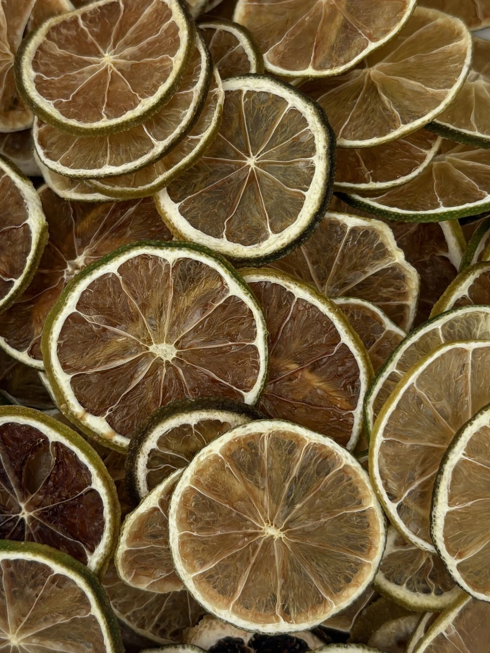 Citron vert déshydraté
